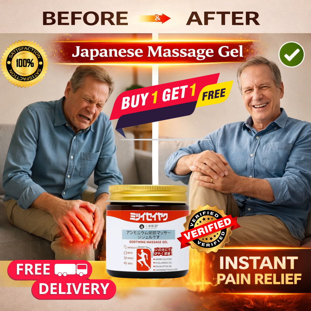 SDY 🔥 Powerful Relief for Joint & Muscle Pain — Japanese Massage Gel