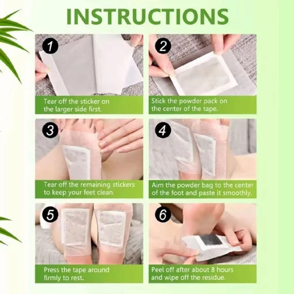 MDY 🔥 Trending Detox Foot Pads – Simple Night Routine for Comfort 😍