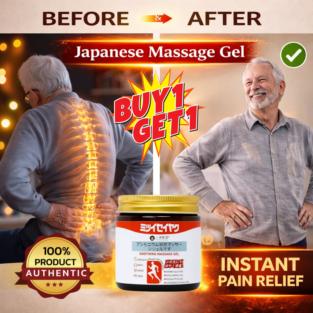 SDY 🔥 Powerful Relief for Joint & Muscle Pain — Japanese Massage Gel