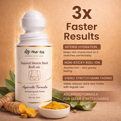 MDY Natural Stretch Mark Roll-On | Ayurvedic Skin Repair Formula