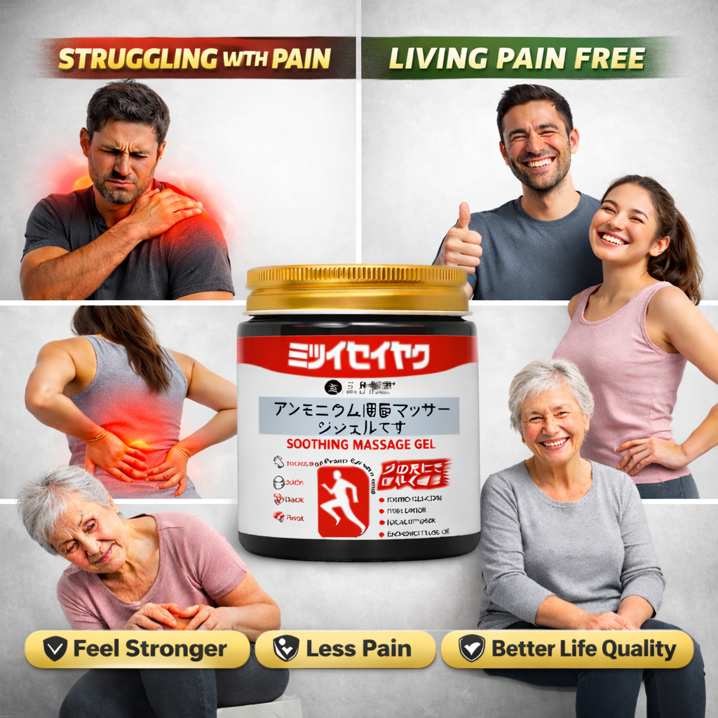 SDY 🔥 Powerful Relief for Joint & Muscle Pain — Japanese Massage Gel