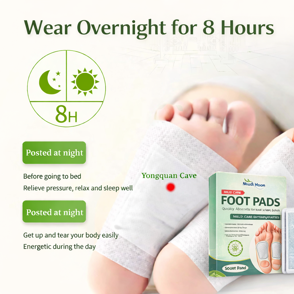 MDY 🔥 Trending Detox Foot Pads – Simple Night Routine for Comfort 😍