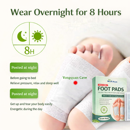 MDY 🔥 Trending Detox Foot Pads – Simple Night Routine for Comfort 😍
