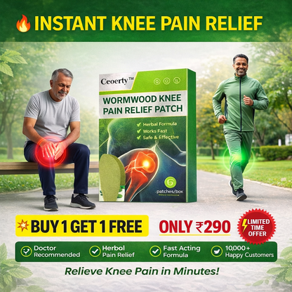 MDY Instant Knee Pain Relief Patch – Herbal Wormwood Formula