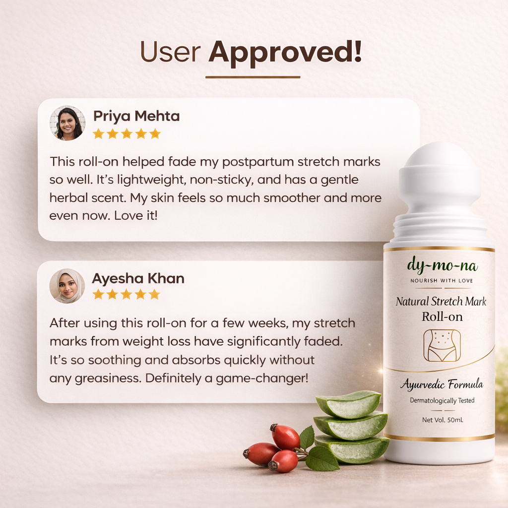 MDY Natural Stretch Mark Roll-On | Ayurvedic Skin Repair Formula