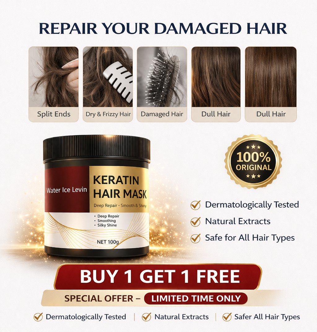 MDY Keratin Repair Hair Mask – Smooth, Frizz-Free & Shiny Hair