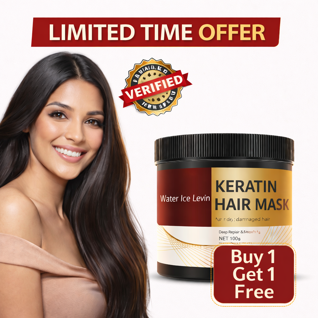 MDY Keratin Repair Hair Mask – Smooth, Frizz-Free & Shiny Hair