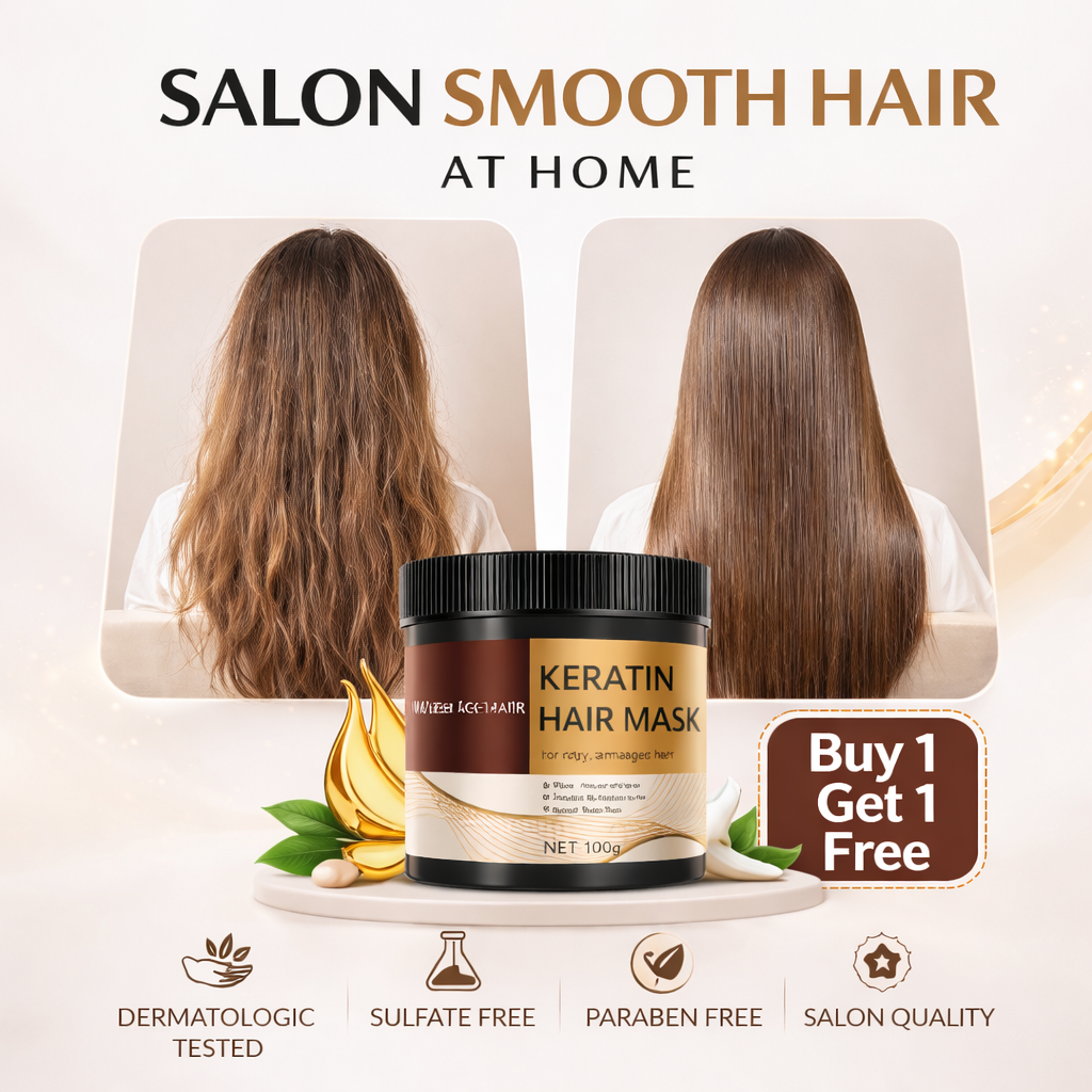 MDY Keratin Repair Hair Mask – Smooth, Frizz-Free & Shiny Hair