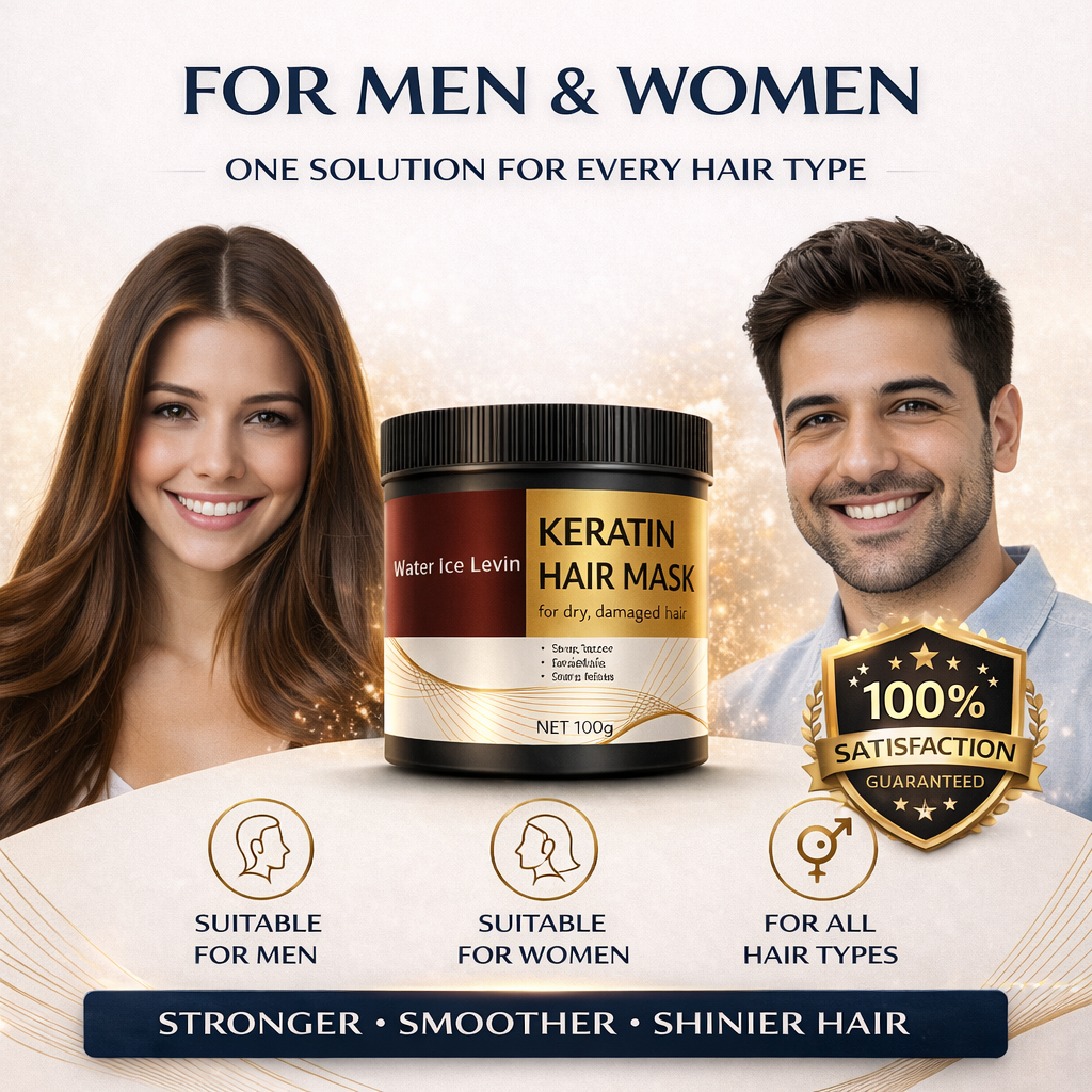 MDY Keratin Repair Hair Mask – Smooth, Frizz-Free & Shiny Hair