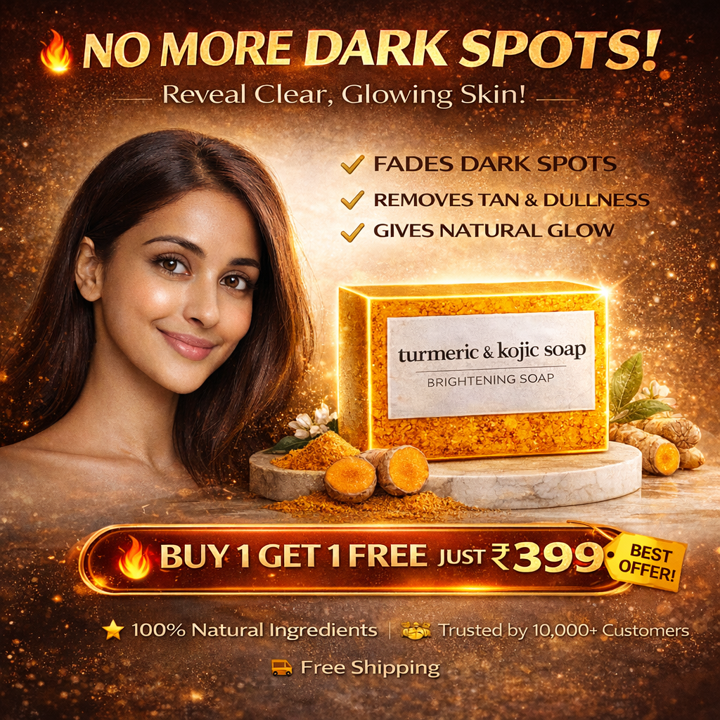 MDY 🔥 Powerful 🌿 Natura Tan Removal Formula —  Turmeric & Kojic Brightening Soap