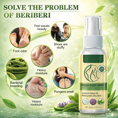 MDY Foot Odor Spray That Eliminates Bad Smell Instantly & Boosts Your Confidence | 24H Fresh Feet Spray 💨
