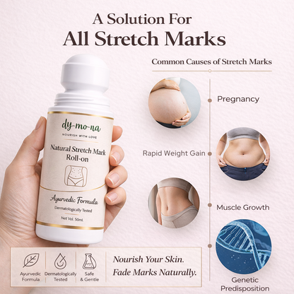 MDY Natural Stretch Mark Roll-On | Ayurvedic Skin Repair Formula