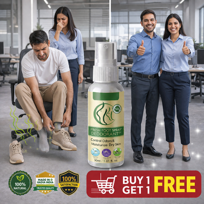 MDY Foot Odor Spray That Eliminates Bad Smell Instantly & Boosts Your Confidence | 24H Fresh Feet Spray 💨