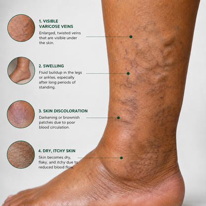 MDY 🦵 Tired of visible veins and leg discomfort ?  Turmeric Varicose Vein Patch Today (Copy)