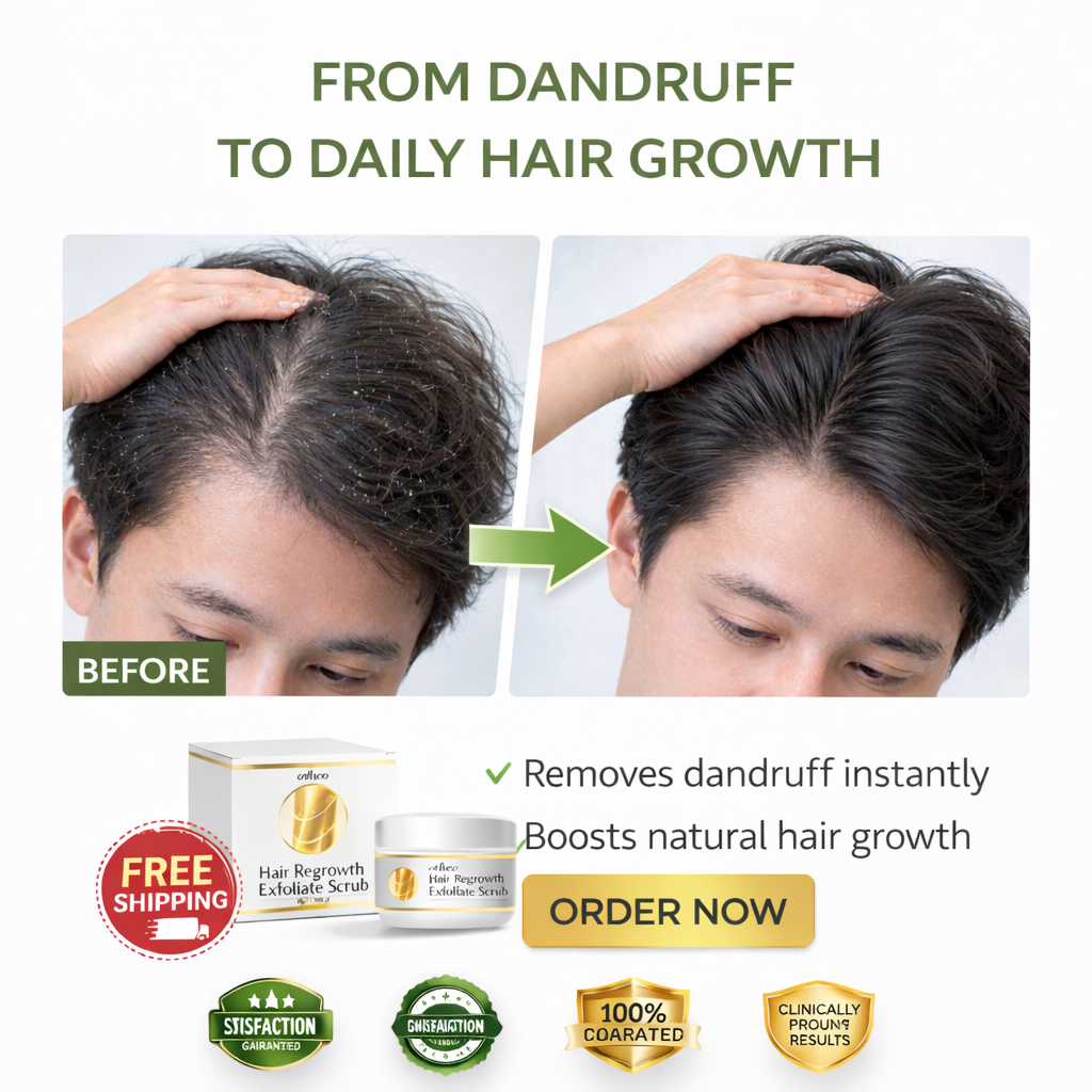 Hair Regrowth Exfoliate Scrub by Eelhoe