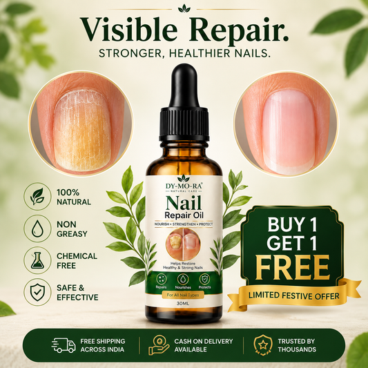 MDY Herbal Nail Repair Oil for Weak, Brittle & Damaged Nails — Trusted Daily Care for Fingernails & Toenails