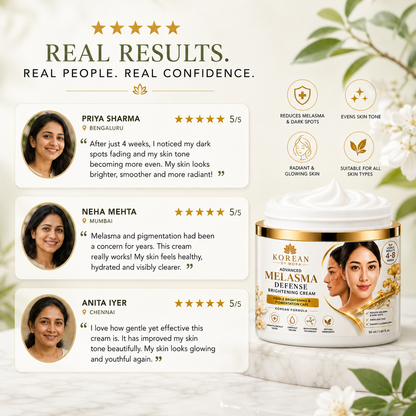 MDY Korean Advanced Melasma Defense Cream — See Visible Brightening in 4–8 Weeks