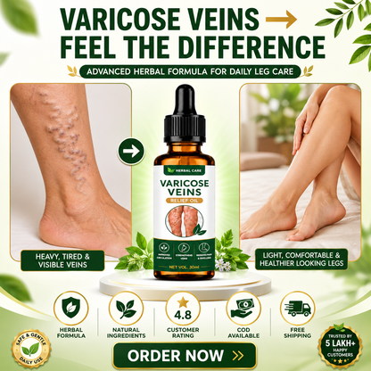 MDY 🦵 Tired of visible veins and leg discomfort ?  Turmeric Varicose Vein Patch Today (Copy)